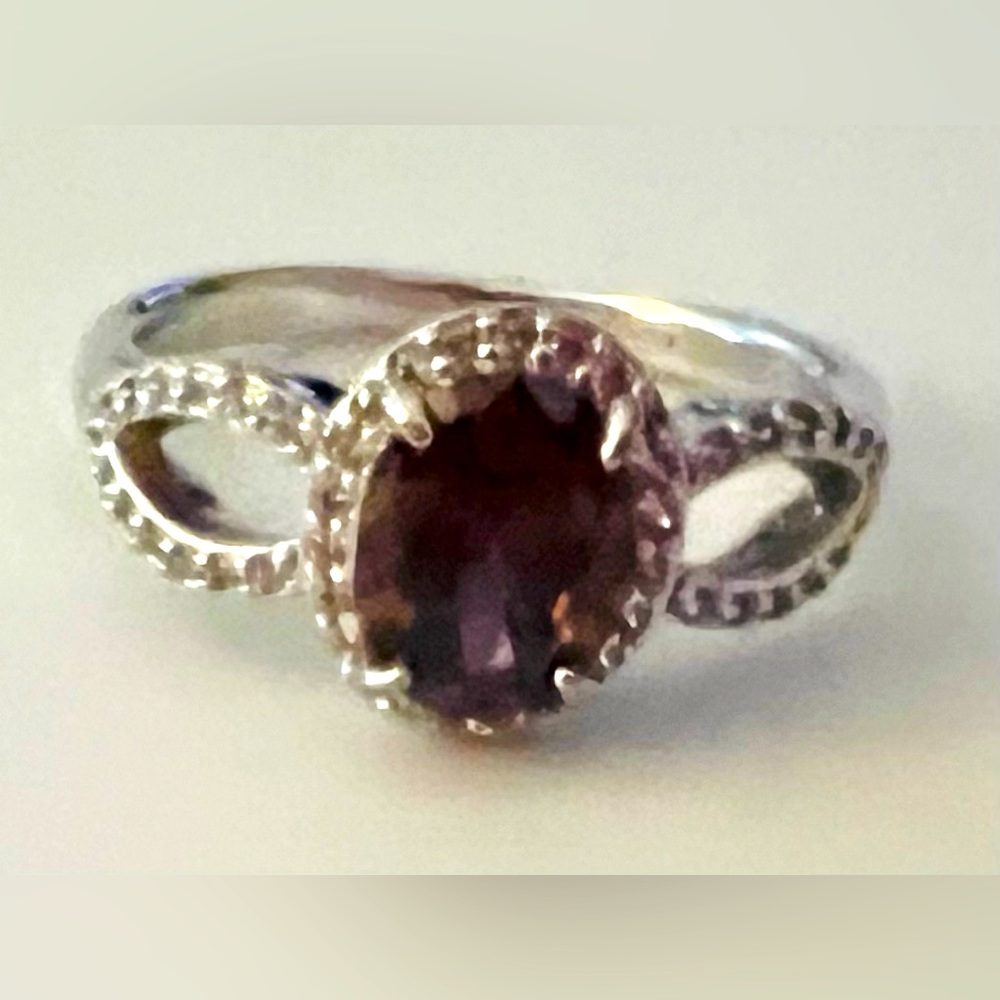 Bomb Party Ring- White Topaz